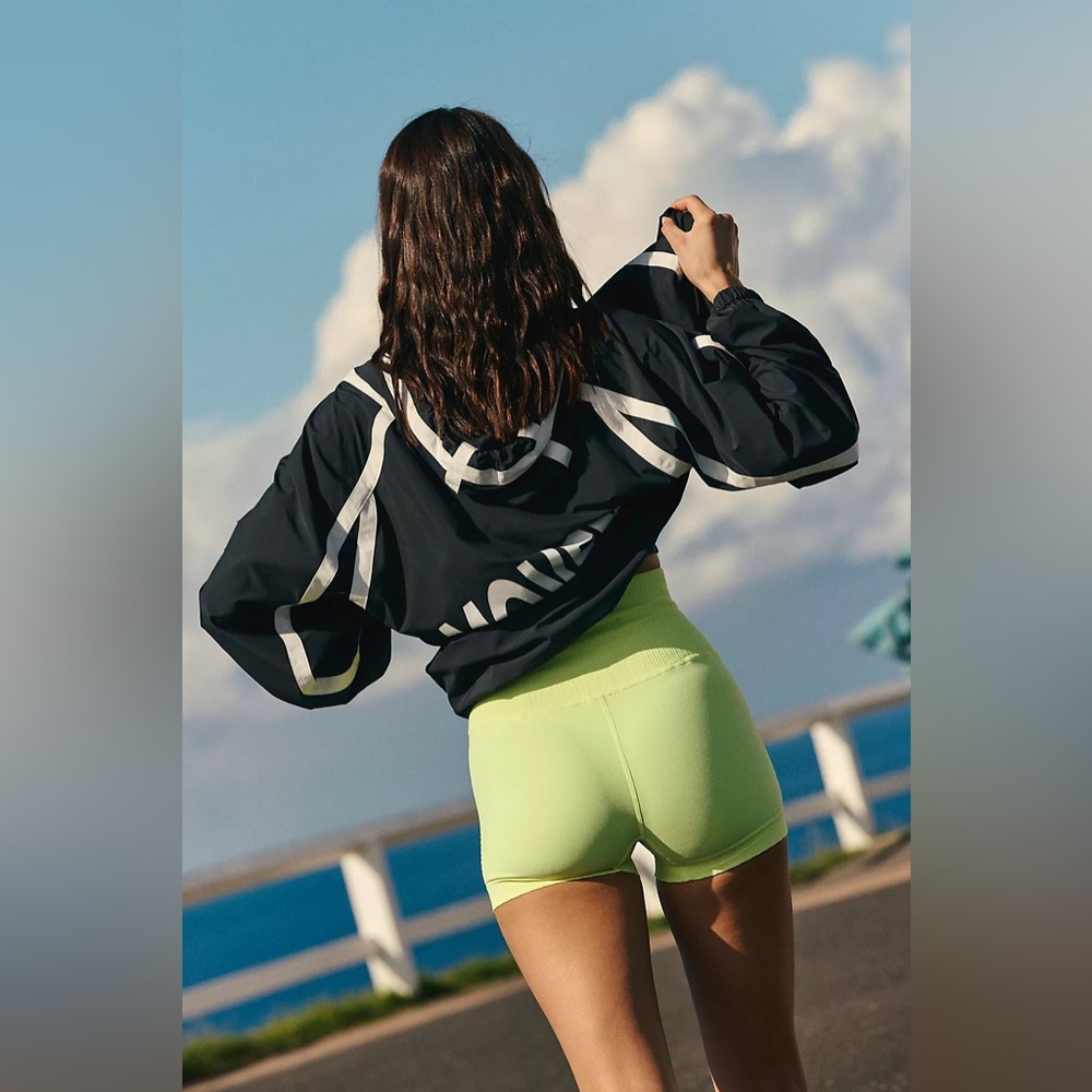 NWOT FP Movement Good Karma Running Shorts In Sour Citrus Sold Out Size